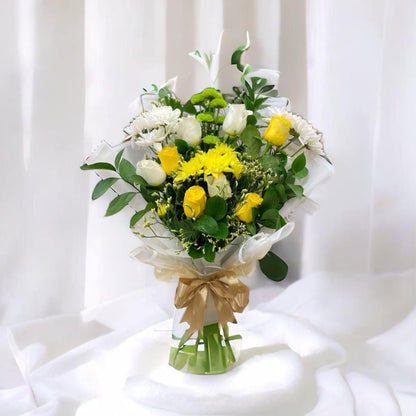 Besan Flowers Butterfly Bouquet