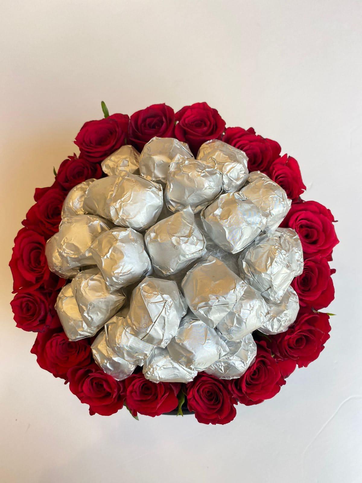 Besan Flowers Ferrero Box