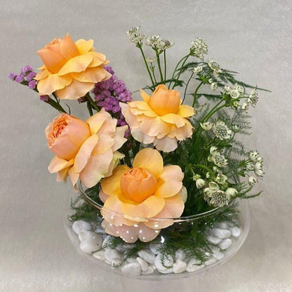 Besan Flowers flowers Bowl