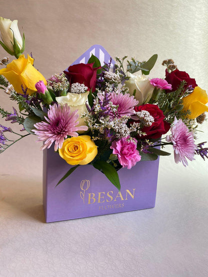 Besan Flowers Flowers Envelope