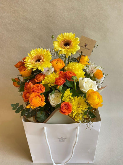 Besan Flowers Happiness bouquet