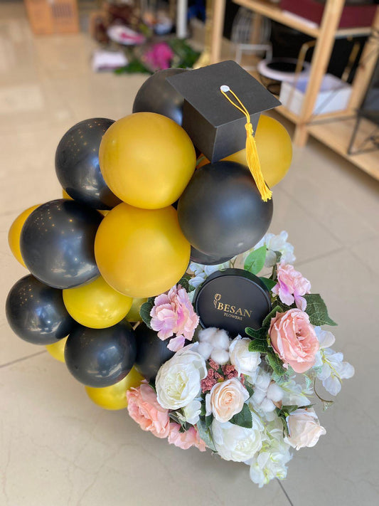 Besan Flowers I'm Grad Arrangement