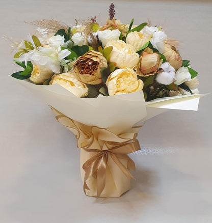 Mocha Bouquet - Besan Flowers