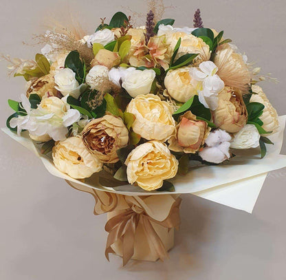 Mocha Bouquet - Besan Flowers