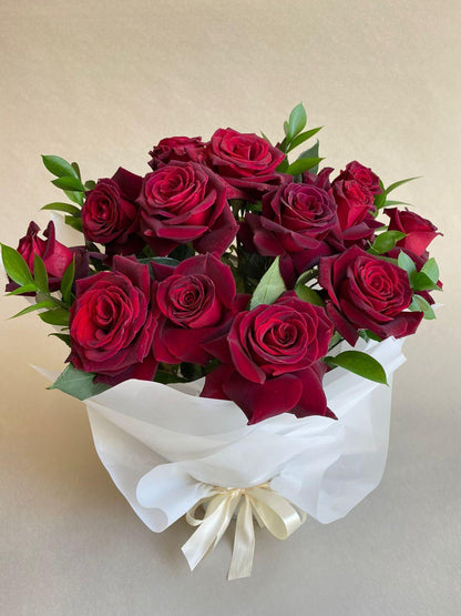 Red Roses Bouquet - Besan Flowers