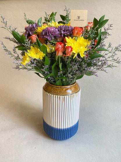 Sii Vase - Besan Flowers